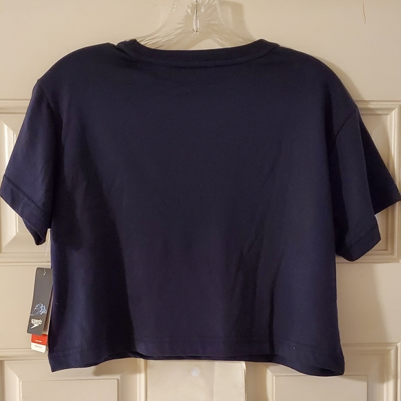 💜 Crop top Speedo. New with tags Size XS - Picture 2 of 6